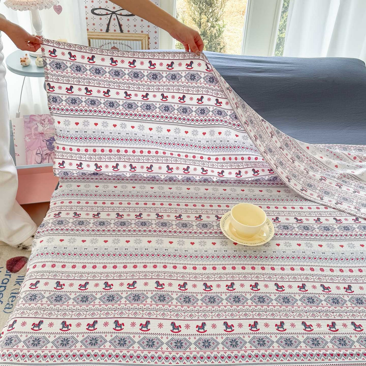 91家纺网 家纺一手货源 找家纺 Sweet dreams甜梦 2026新款A类皱皱双层纱小清新酒店一体式旅行睡袋 异域风情