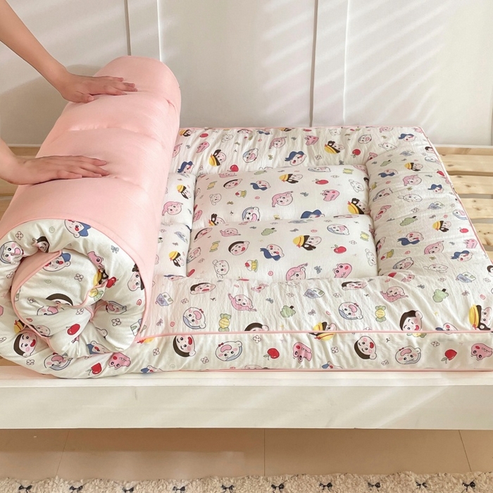 91家纺网 家纺一手货源 找家纺 （总）小桃姐家纺 2025新款卡通床褥垫学生宿舍垫软床垫榻榻米床垫褥子铺盖