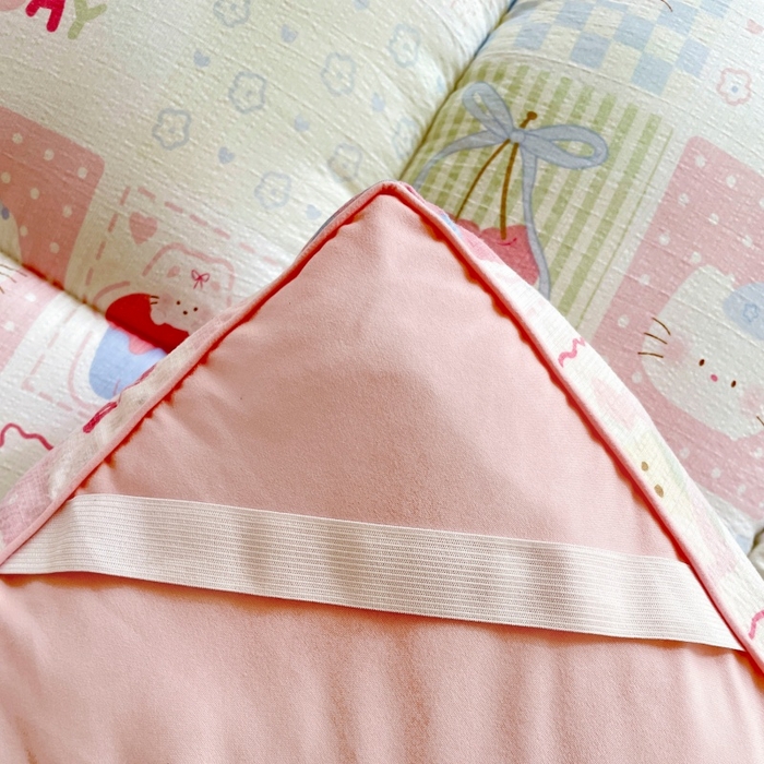 91家纺网 家纺一手货源 找家纺 小桃姐家纺 2025新款卡通床褥垫学生宿舍垫软床垫榻榻米床垫褥子铺盖 粉色猫咪