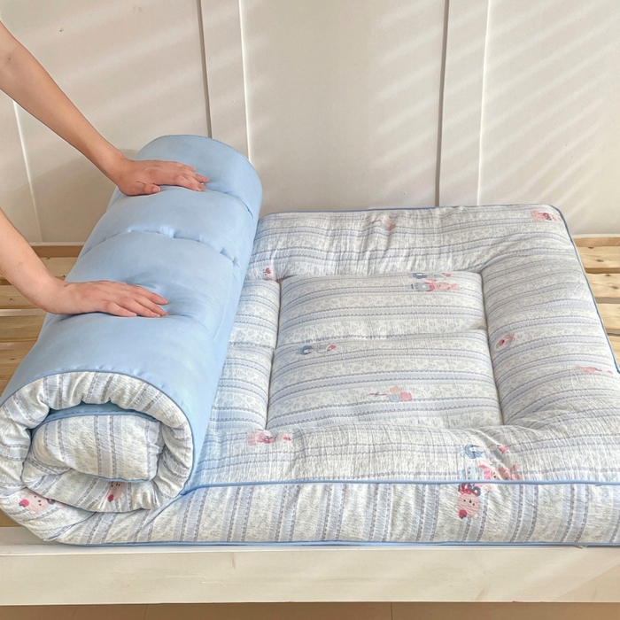 91家纺网 家纺一手货源 找家纺 小桃姐家纺 2025新款卡通床褥垫学生宿舍垫软床垫榻榻米床垫褥子铺盖 小象世界