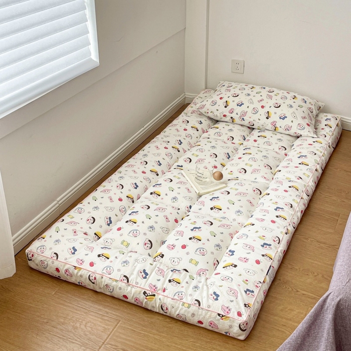 91家纺网 家纺一手货源 找家纺 小桃姐家纺 2025新款卡通床褥垫学生宿舍垫软床垫榻榻米床垫褥子铺盖 小新