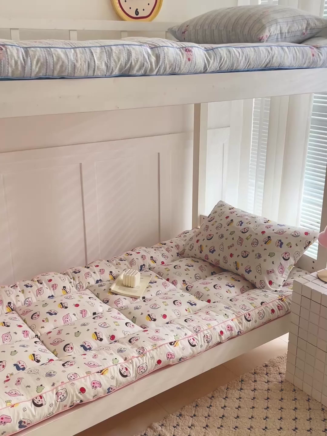 91家纺网 家纺一手货源 找家纺 小桃姐家纺 2025新款卡通床褥垫学生宿舍垫软床垫榻榻米床垫褥子铺盖 小新