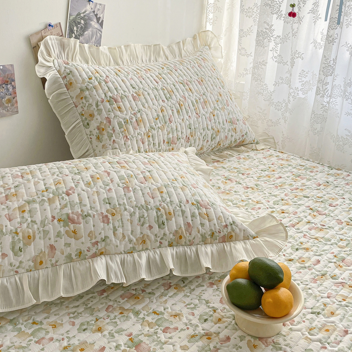 91家纺网 家纺一手货源 找家纺 美优兰 2026新款全棉榻榻米垫 繁花似锦