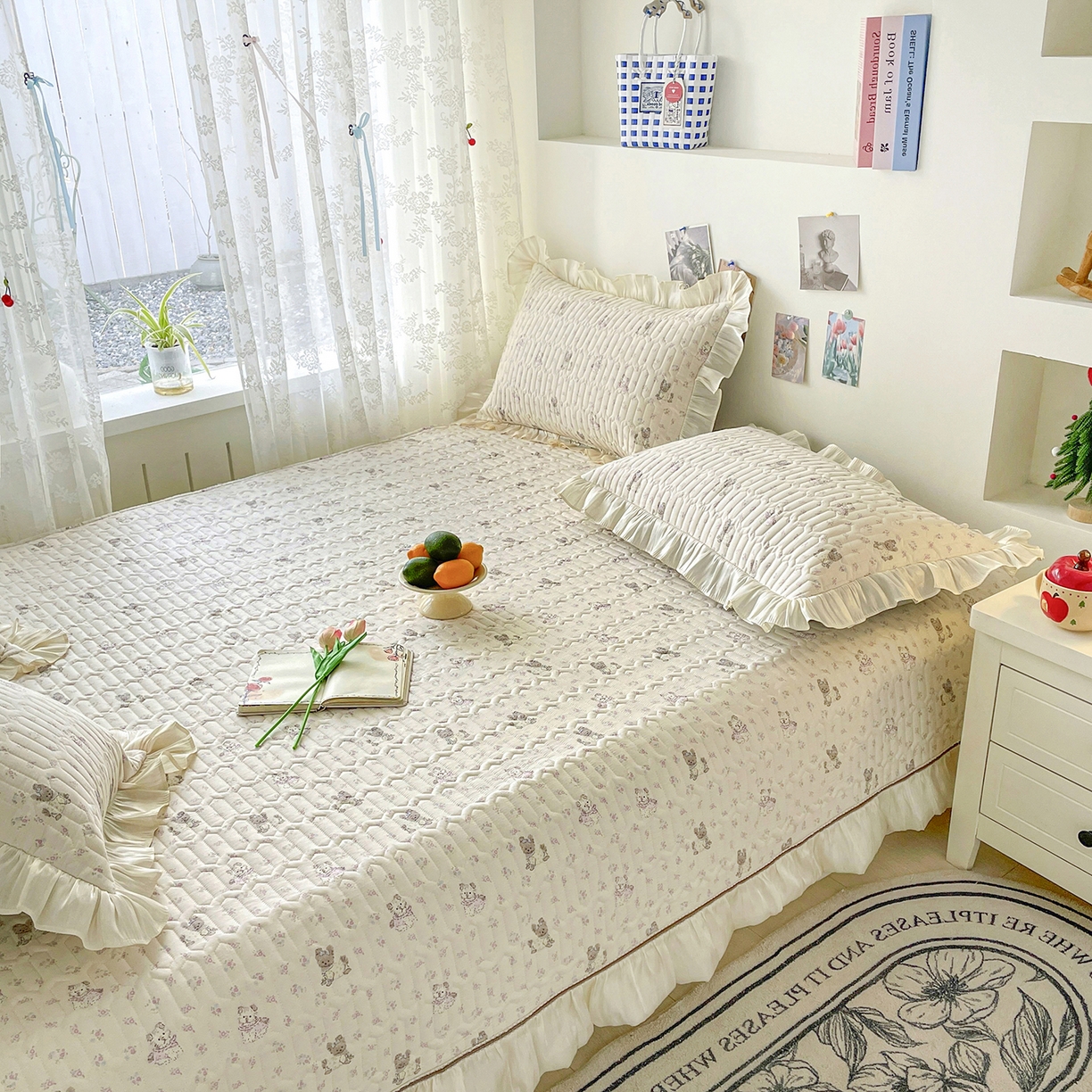 91家纺网 家纺一手货源 找家纺 美优兰 2026新款全棉榻榻米垫 棉花糖