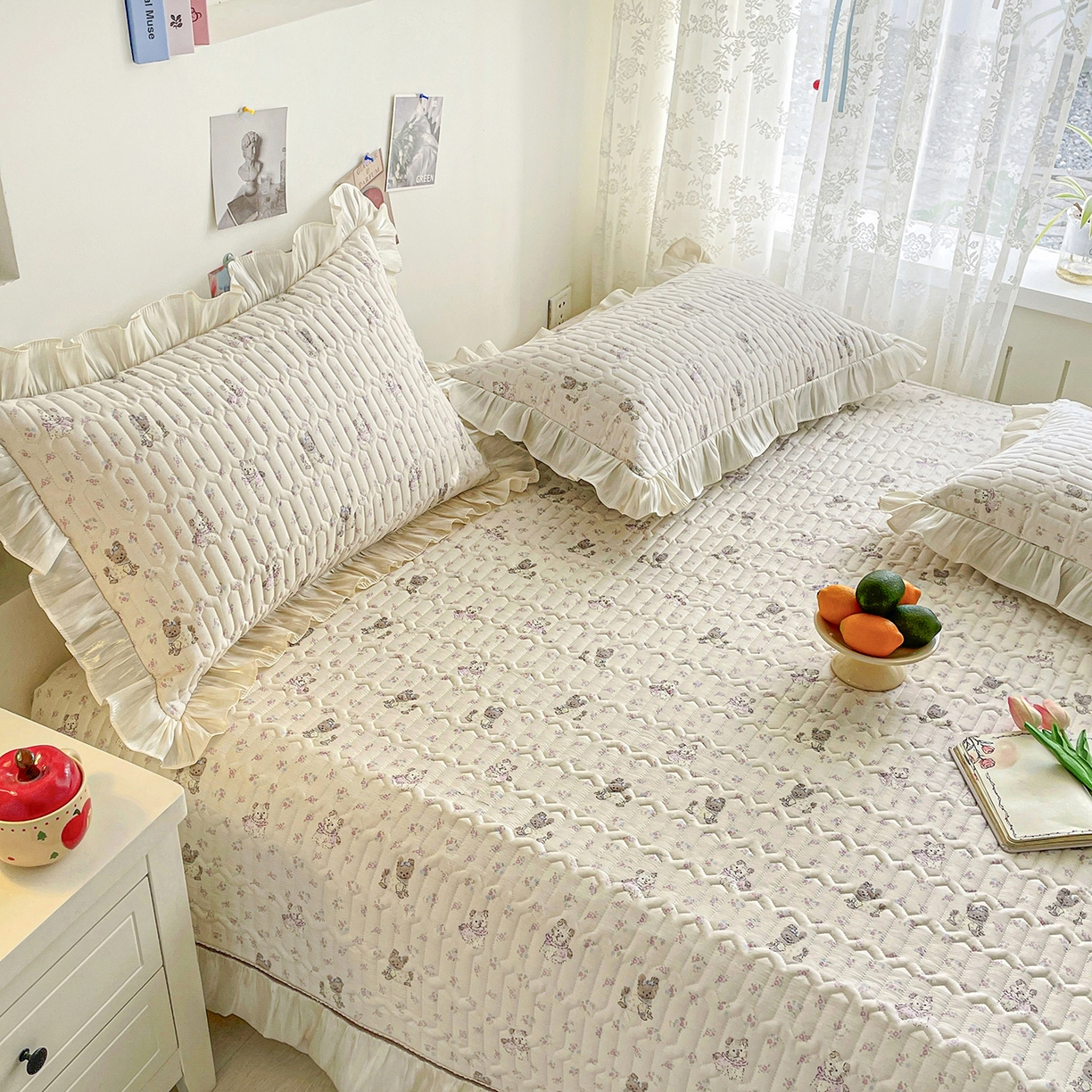 91家纺网 家纺一手货源 找家纺 美优兰 2026新款全棉榻榻米垫 棉花糖