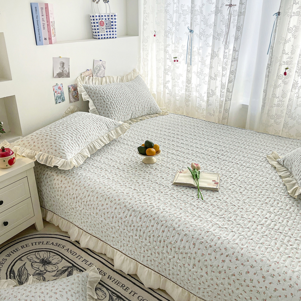 91家纺网 家纺一手货源 找家纺 美优兰 2026新款全棉榻榻米垫 慕心