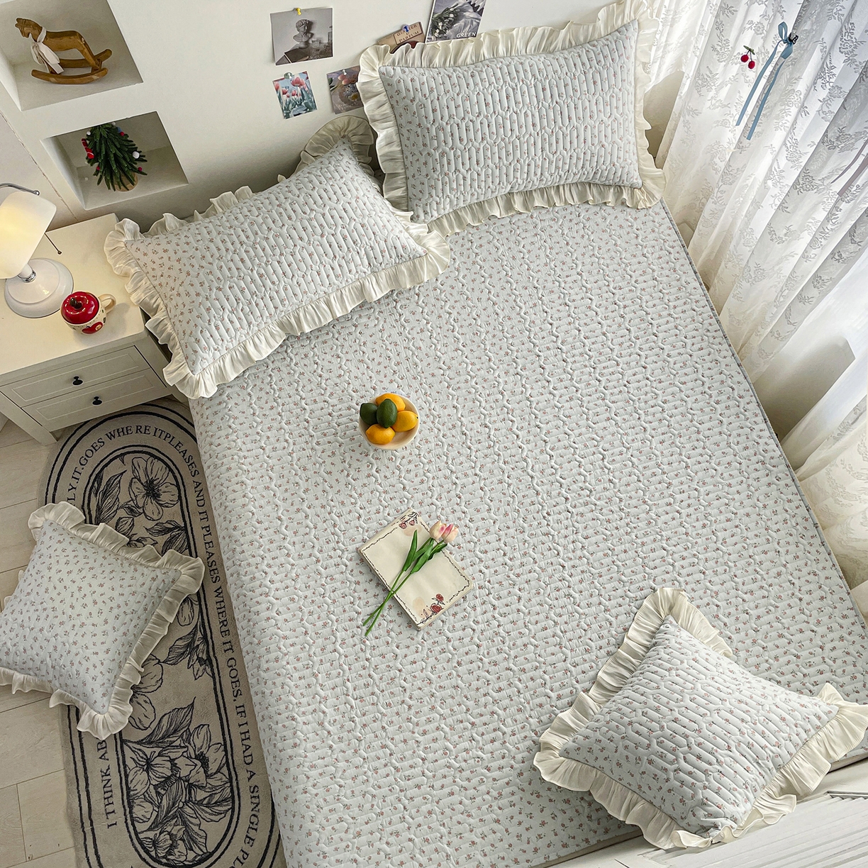 91家纺网 家纺一手货源 找家纺 美优兰 2026新款全棉榻榻米垫 慕心