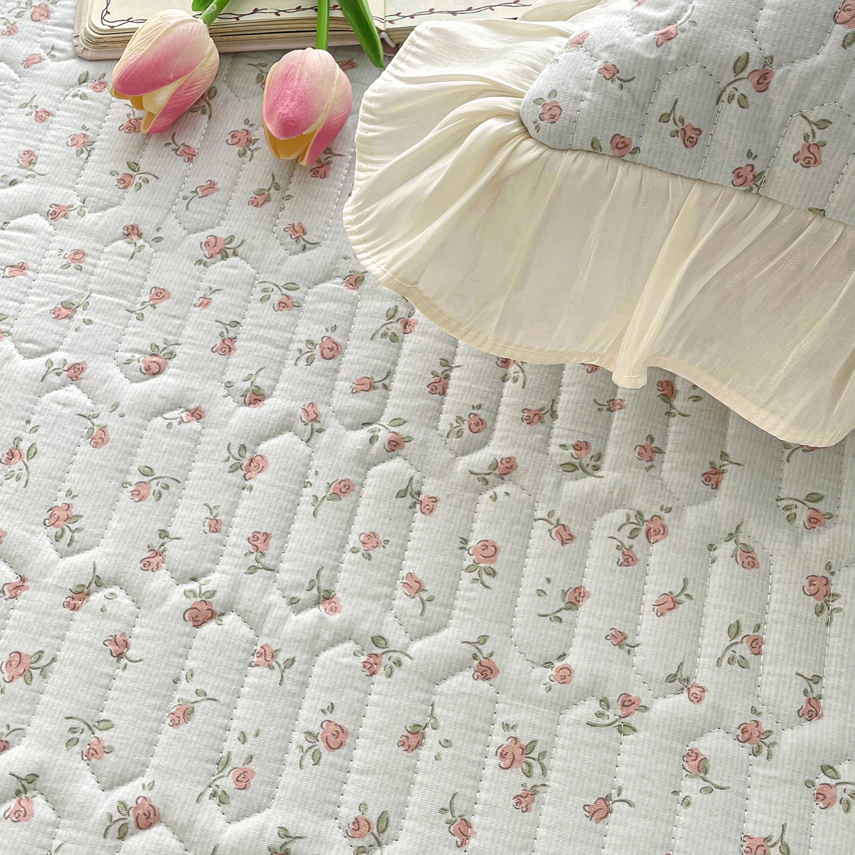 91家纺网 家纺一手货源 找家纺 美优兰 2026新款全棉榻榻米垫 慕心