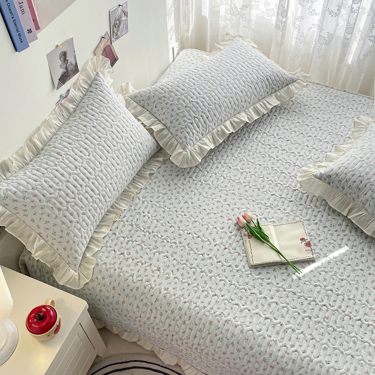 91家纺网 家纺一手货源 找家纺 美优兰 2026新款全棉榻榻米垫 慕心