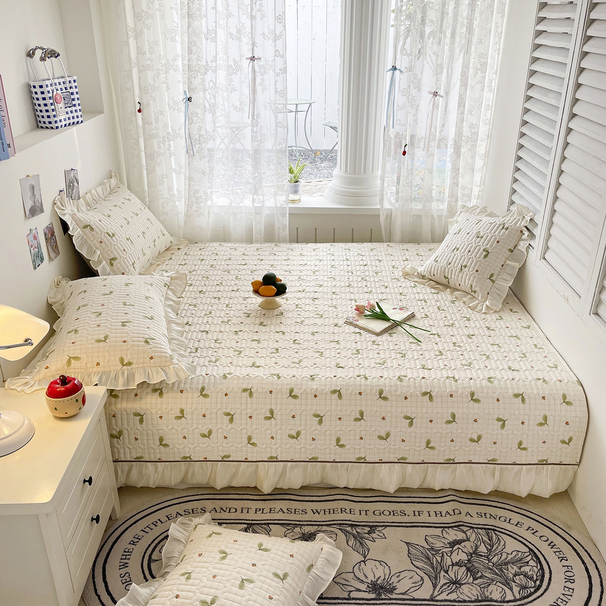 美优兰 2026新款全棉榻榻米垫 青枝玉叶