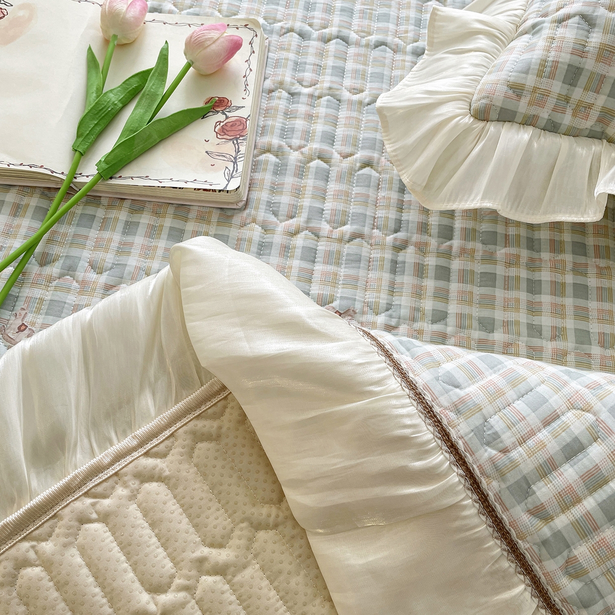 91家纺网 家纺一手货源 找家纺 美优兰 2026新款全棉榻榻米垫 天马行空