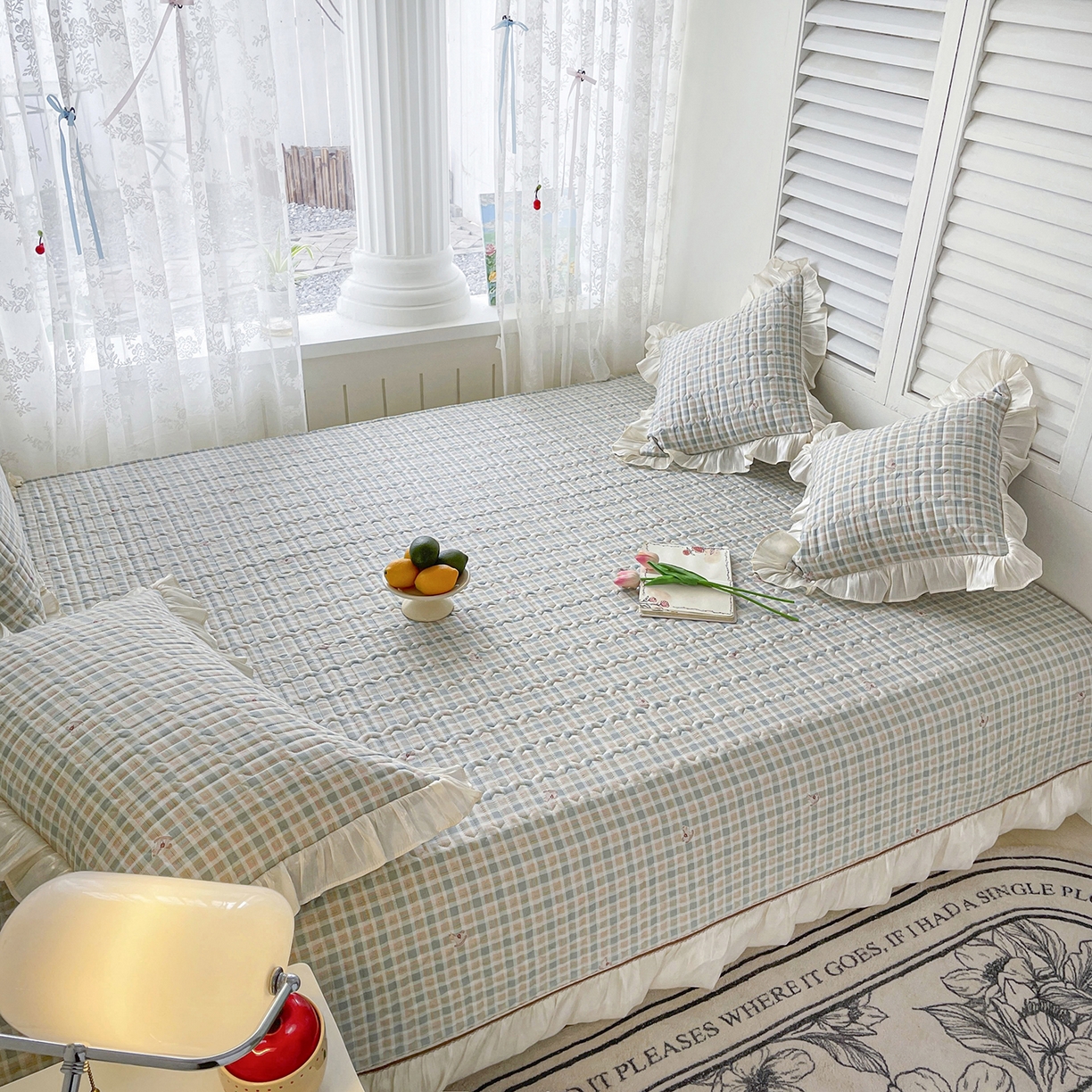 91家纺网 家纺一手货源 找家纺 美优兰 2026新款全棉榻榻米垫 天马行空