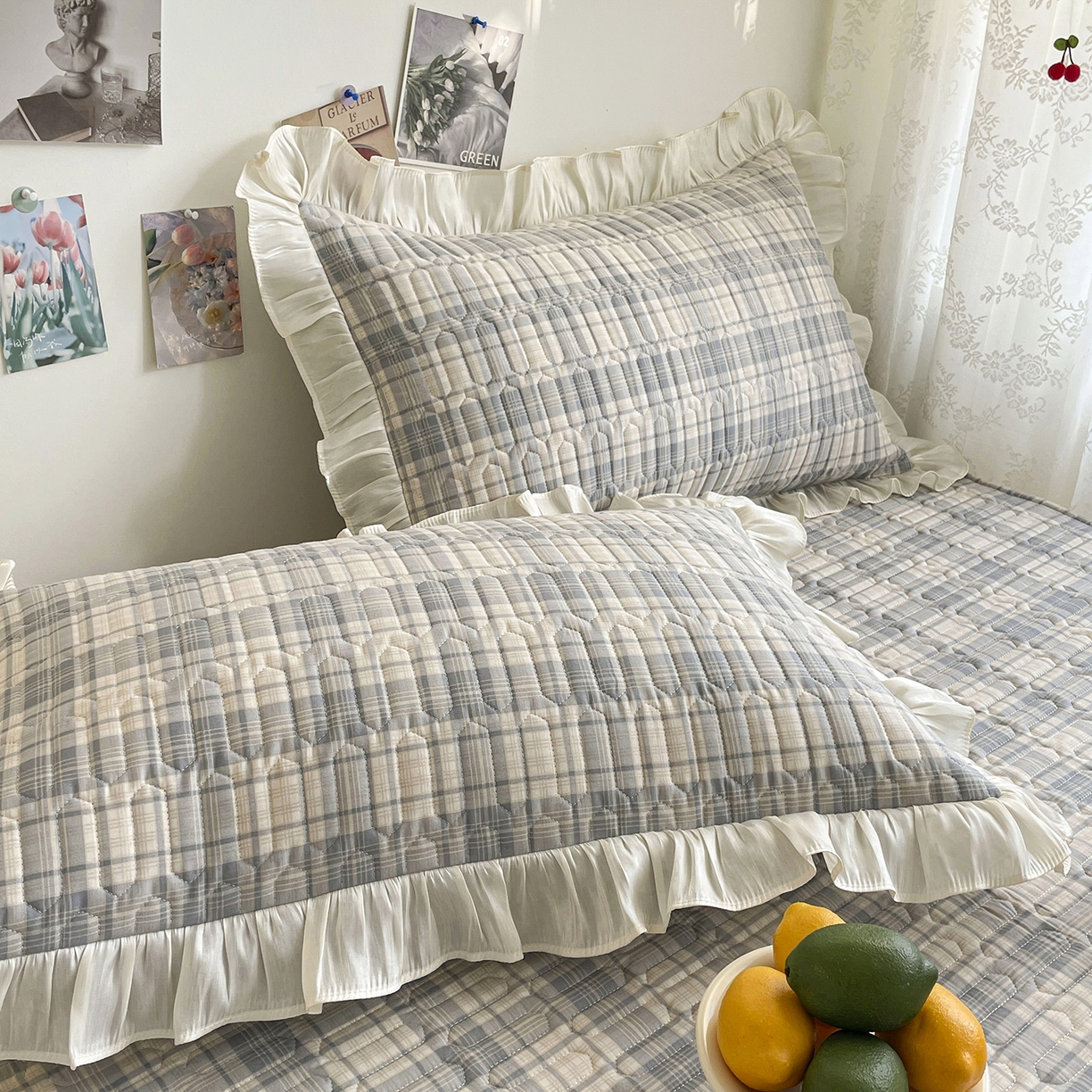 91家纺网 家纺一手货源 找家纺 美优兰 2026新款全棉榻榻米垫 英伦风华