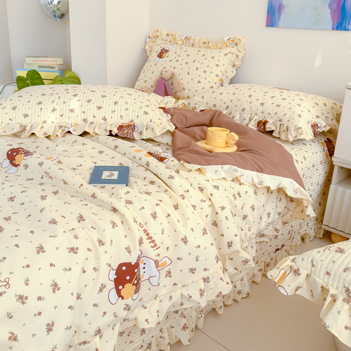 91家纺网 家纺一手货源 找家纺 （总）归属 2026春夏新款古法仿棉床盖夏被四件套夏凉被空调被系列