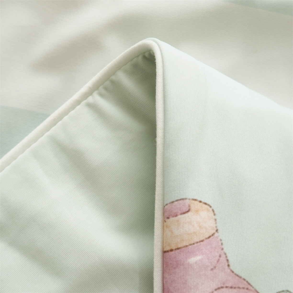 91家纺网 家纺一手货源 找家纺 岚司羽 2026新款卡通锦氨凉感夏被系列 萌宠派对 -蓝