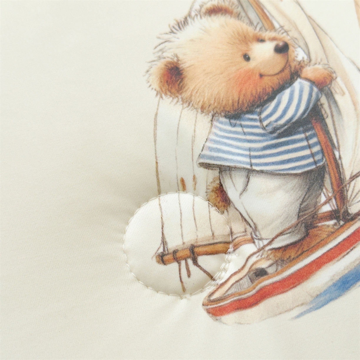 91家纺网 家纺一手货源 找家纺 岚司羽 2026新款卡通锦氨凉感夏被系列 小小航海家