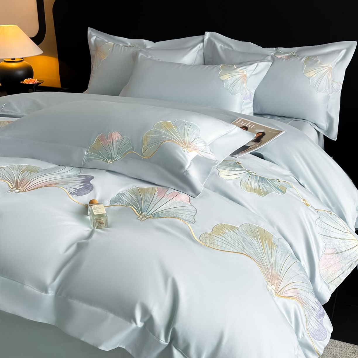 91家纺网 家纺一手货源 找家纺 （总）润锦云 2026新款A类精品刺绣四件套