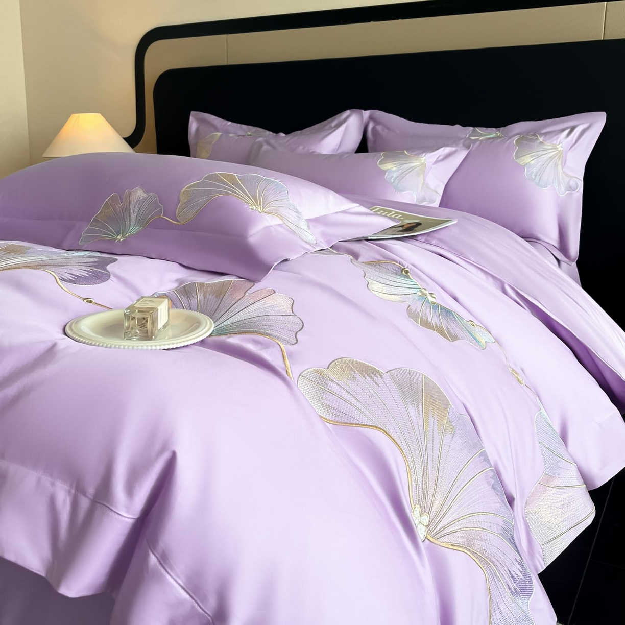 91家纺网 家纺一手货源 找家纺 （总）润锦云 2026新款A类精品刺绣四件套