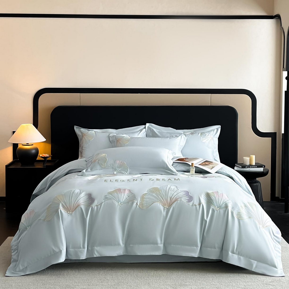 91家纺网 家纺一手货源 找家纺 （总）润锦云 2026新款A类精品刺绣四件套