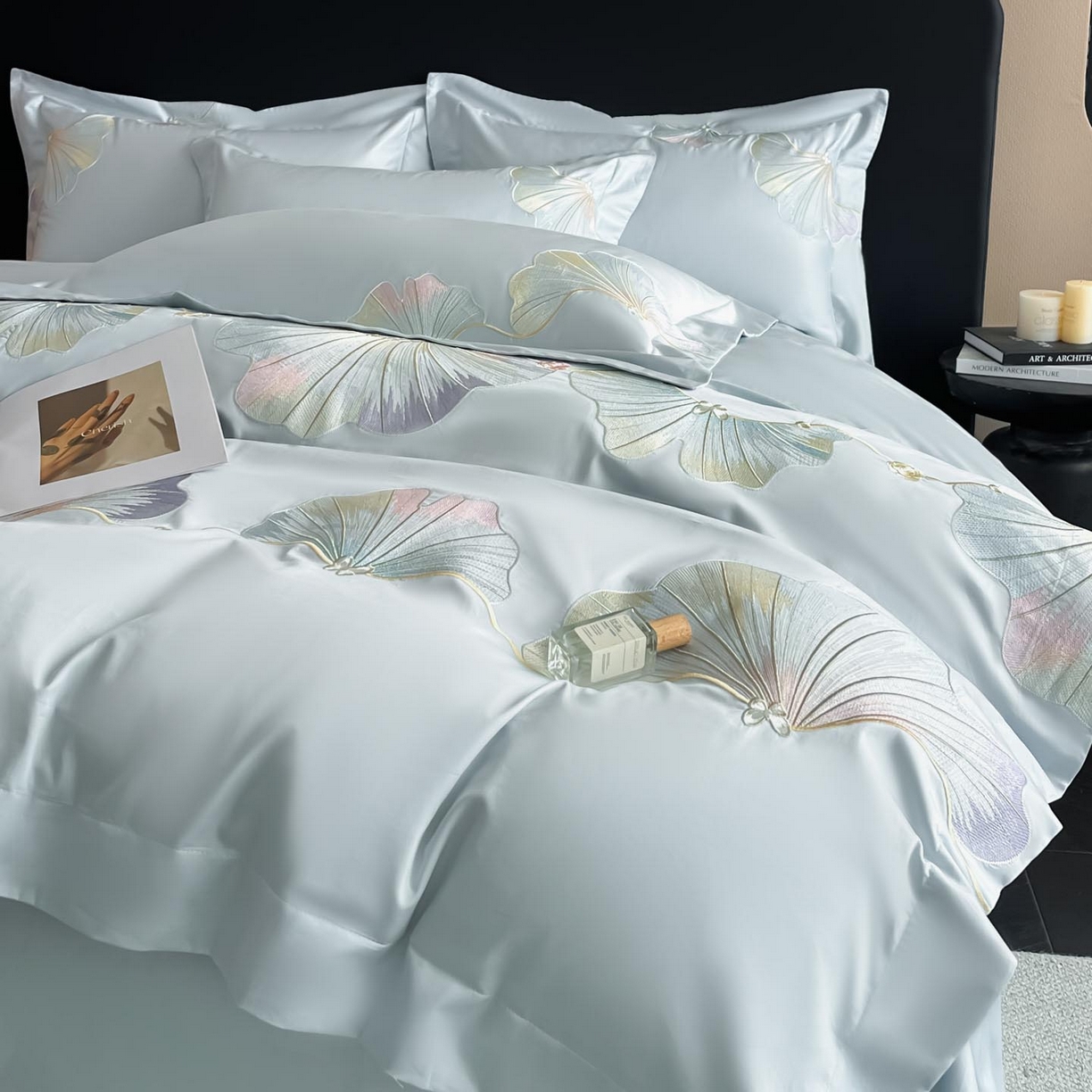 91家纺网 家纺一手货源 找家纺 （总）润锦云 2026新款A类精品刺绣四件套