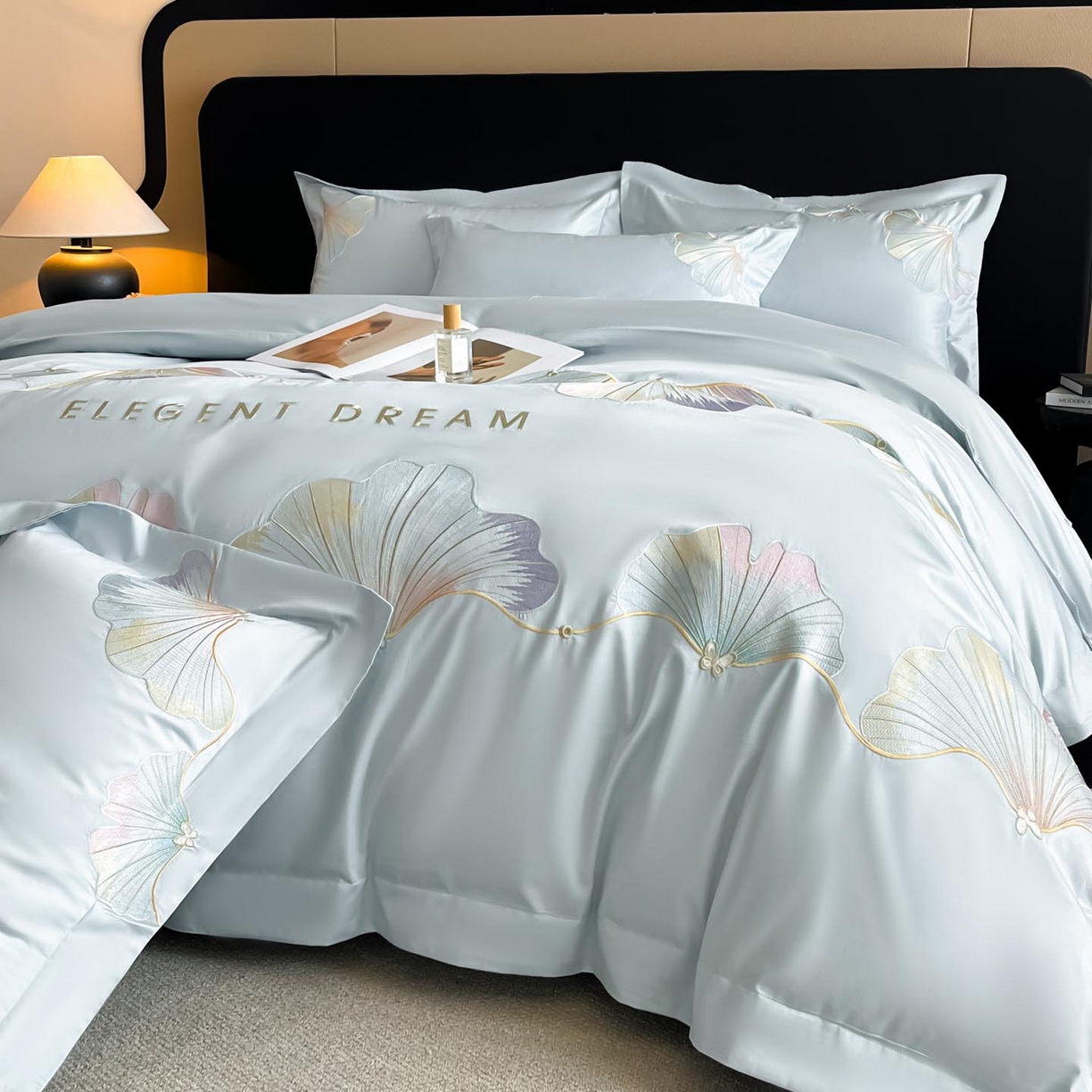 91家纺网 家纺一手货源 找家纺 （总）润锦云 2026新款A类精品刺绣四件套