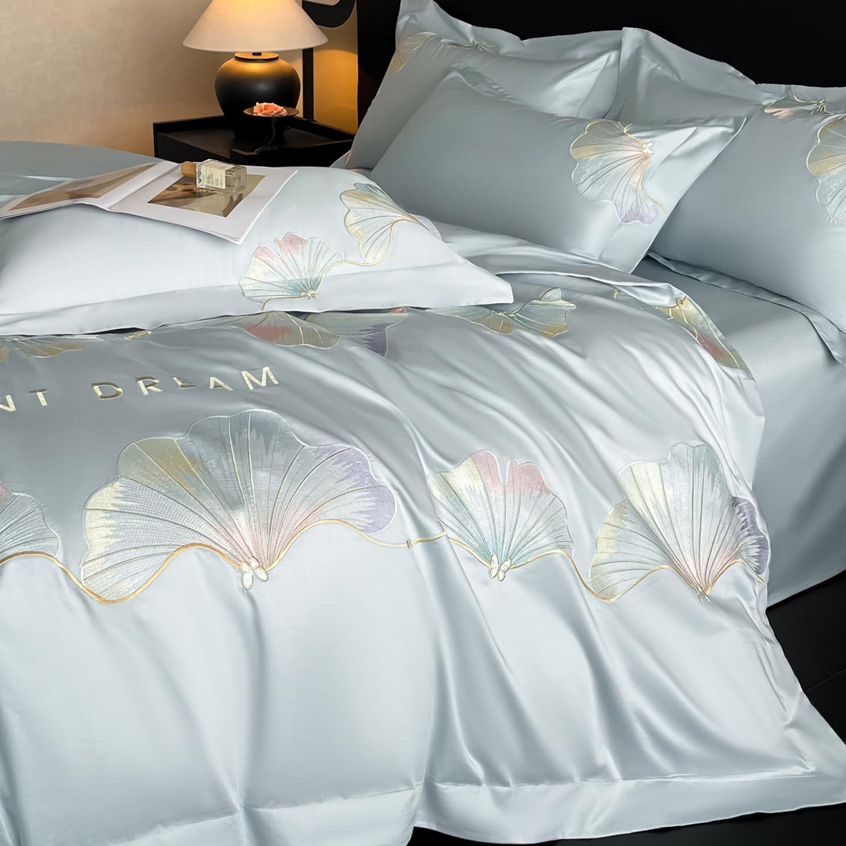 91家纺网 家纺一手货源 找家纺 （总）润锦云 2026新款A类精品刺绣四件套