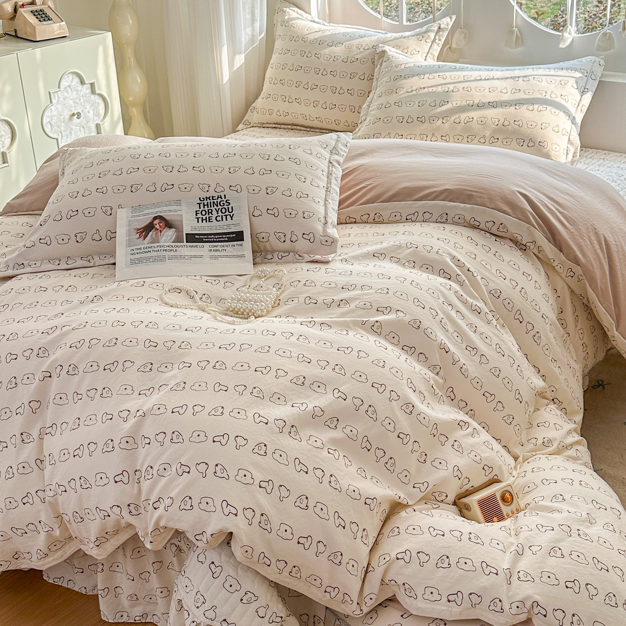 91家纺网 家纺一手货源 找家纺 （总）花满路 2026新款床盖四件套