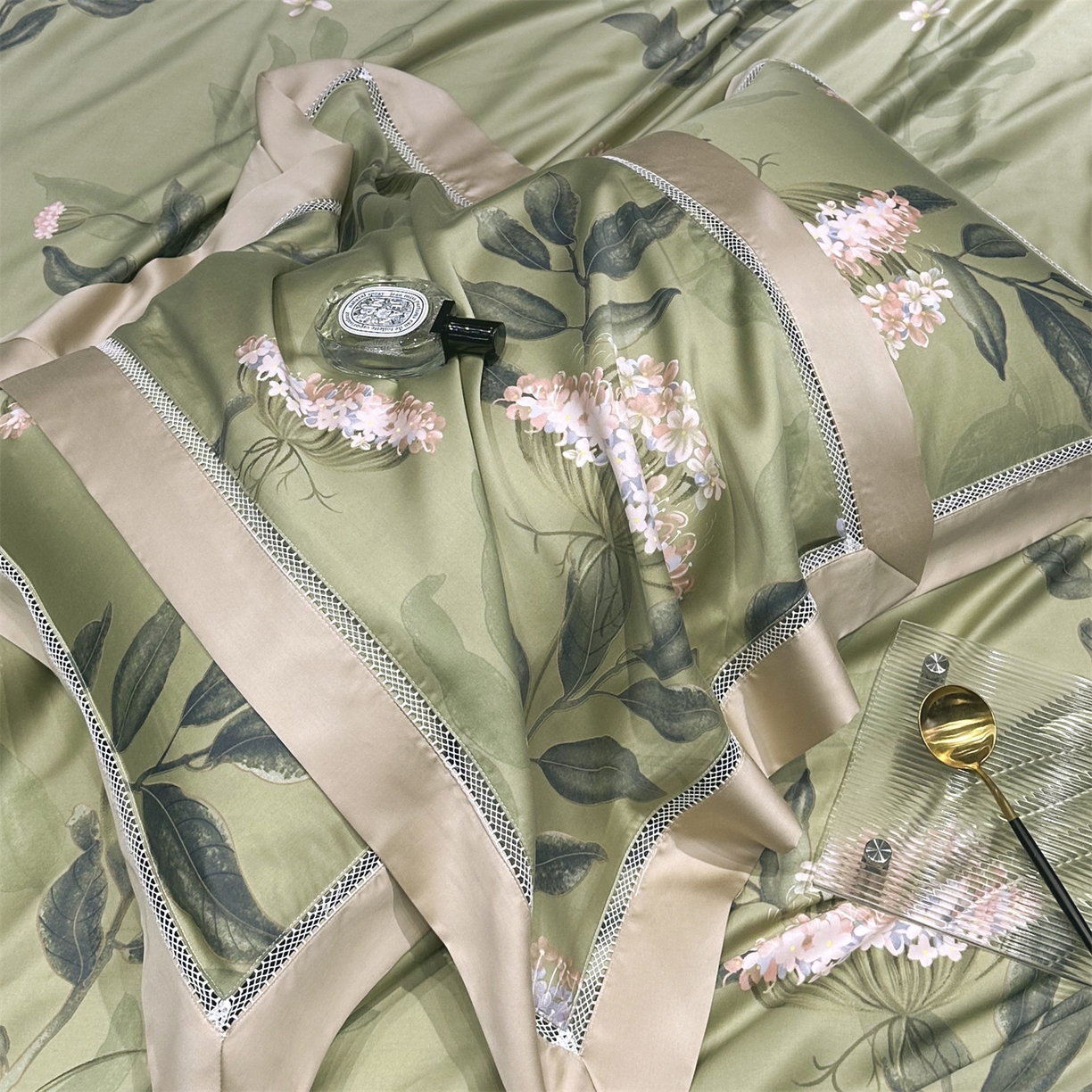 91家纺网 家纺一手货源 找家纺 岚司羽 2026春夏新款60天丝夏被四件套夏凉被空调被系列 光年