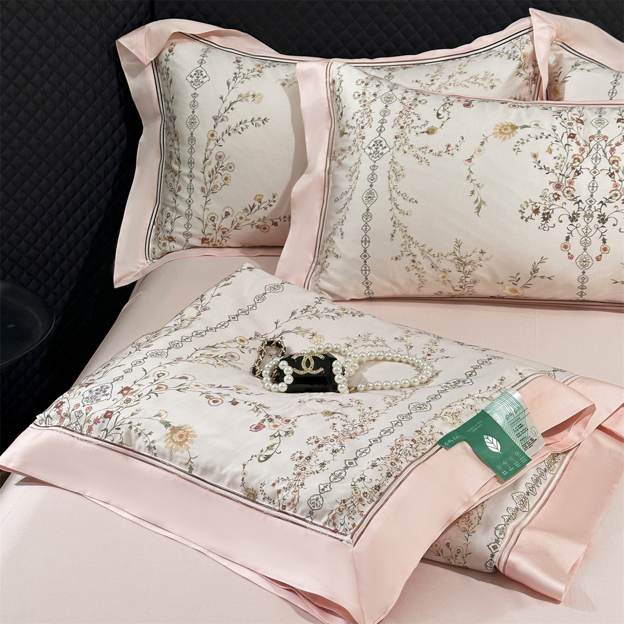 91家纺网 家纺一手货源 找家纺 岚司羽 2026春夏新款60天丝夏被四件套夏凉被空调被系列 栖光