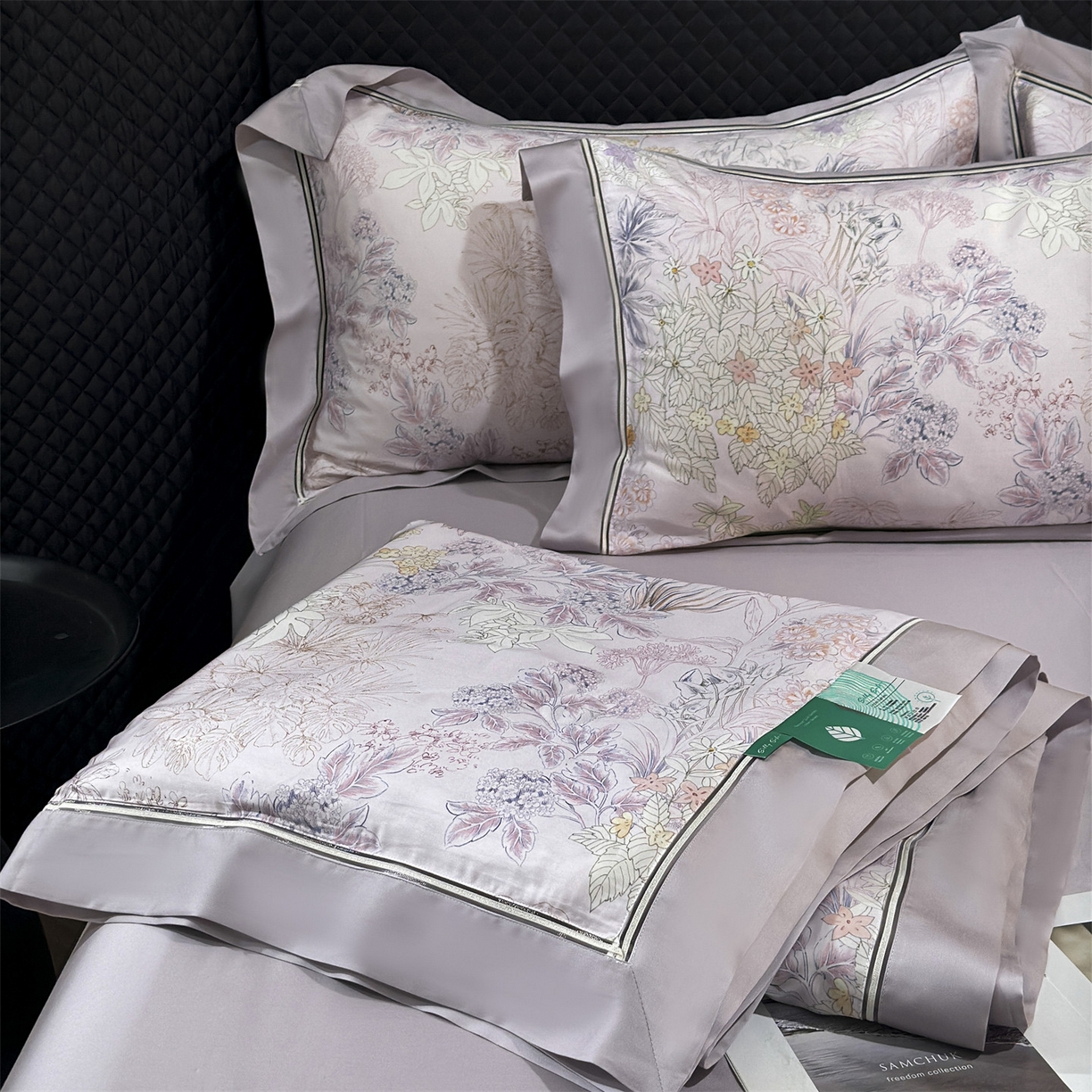 91家纺网 家纺一手货源 找家纺 岚司羽 2026春夏新款60天丝夏被四件套夏凉被空调被系列 知夏