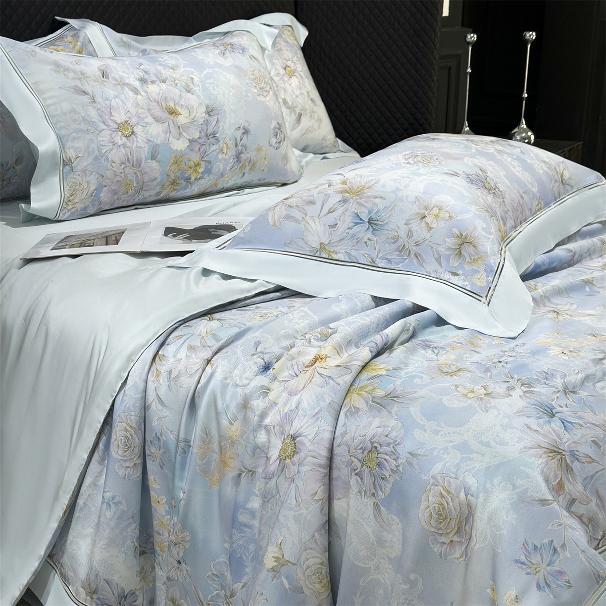 岚司羽 2026春夏新款60天丝夏被四件套夏凉被空调被系列 汀兰