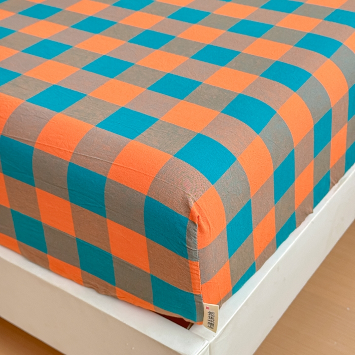 91家纺网 家纺一手货源 找家纺 （总）佑佳家纺 2026新款全棉色织水洗棉四件套