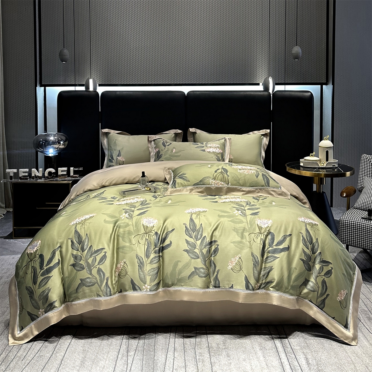 91家纺网 家纺一手货源 找家纺 岚司羽 2026春夏新款60天丝夏被四件套夏凉被空调被系列 光年