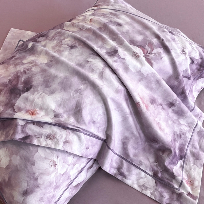 91家纺网 家纺一手货源 找家纺 （总）润锦云 2026新款A类长绒棉纯棉数码印花宽边四件套