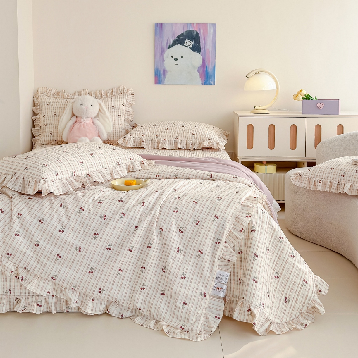 91家纺网 家纺一手货源 找家纺 （总）归属 2026春夏新款古法仿棉床盖夏被四件套夏凉被空调被系列