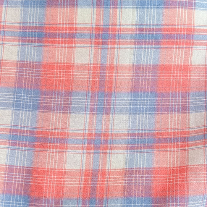 91家纺网 家纺一手货源 找家纺 佑佳家纺 2026新款全棉色织水洗棉四件套 嘟嘟柚红