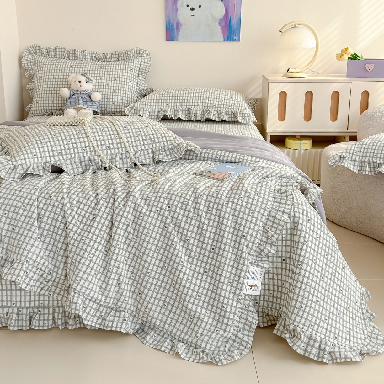 91家纺网 家纺一手货源 找家纺 （总）归属 2026春夏新款古法仿棉床盖夏被四件套夏凉被空调被系列