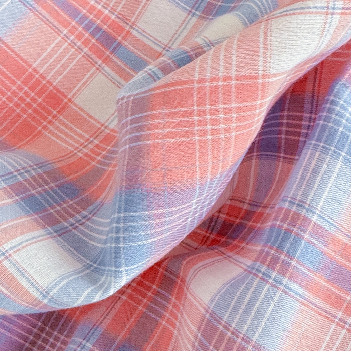 91家纺网 家纺一手货源 找家纺 佑佳家纺 2026新款全棉色织水洗棉四件套 嘟嘟柚红