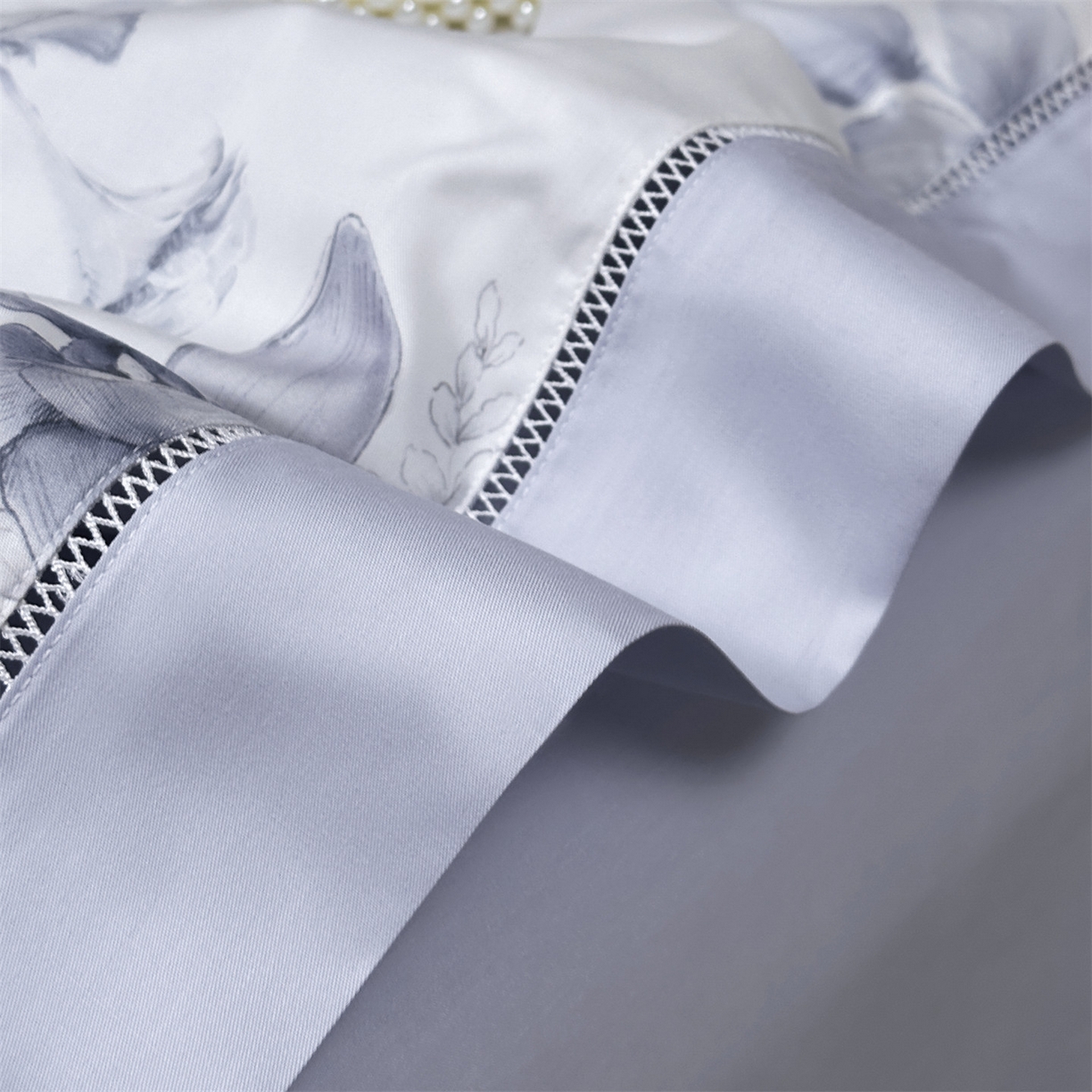 91家纺网 家纺一手货源 找家纺 岚司羽 2026春夏新款50天丝夏被四件套夏凉被空调被系列 颜青