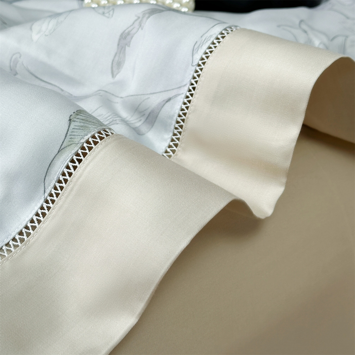 91家纺网 家纺一手货源 找家纺 岚司羽 2026春夏新款50天丝夏被四件套夏凉被空调被系列 简西