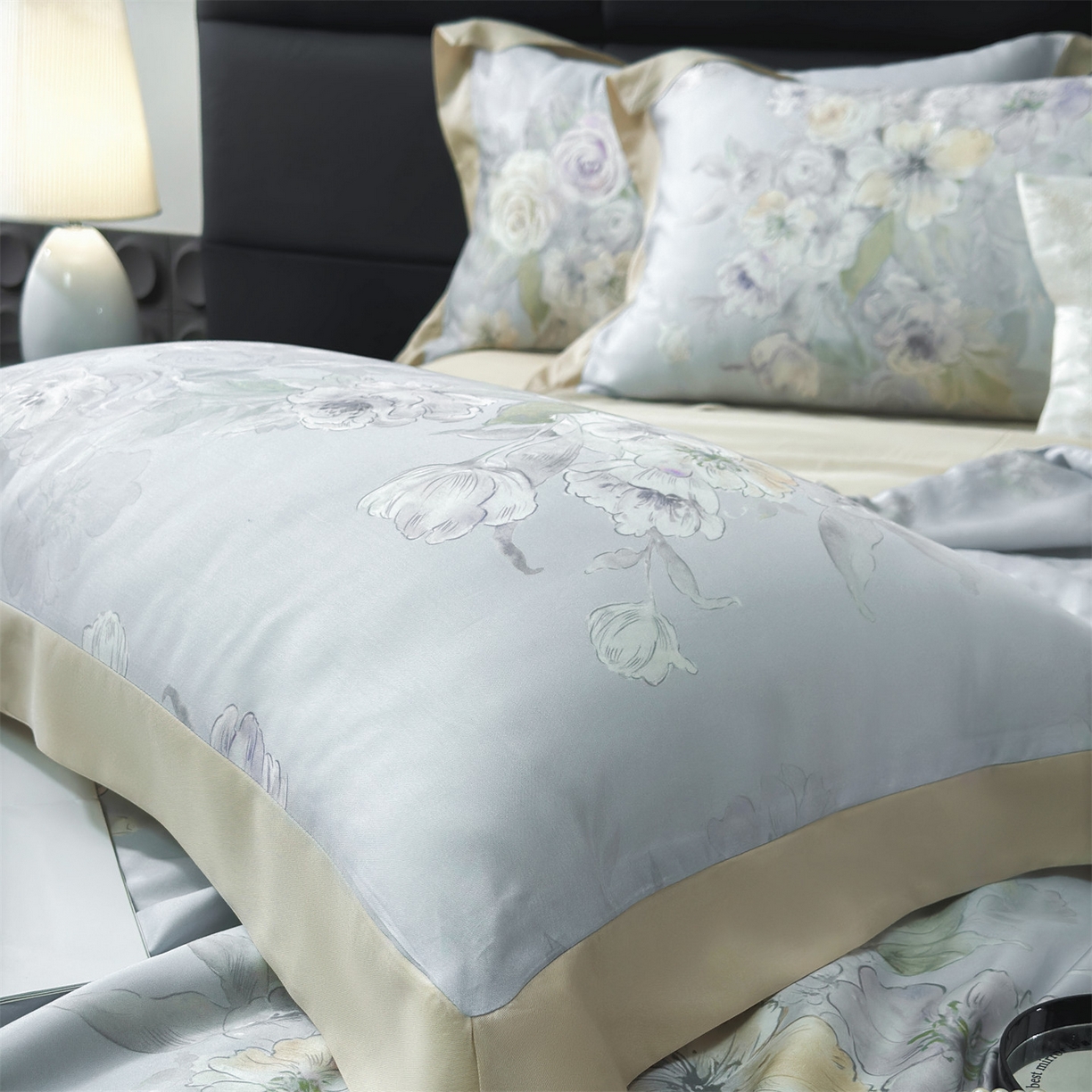 91家纺网 家纺一手货源 找家纺 岚司羽 2026春夏新款50天丝夏被四件套夏凉被空调被系列 香荟