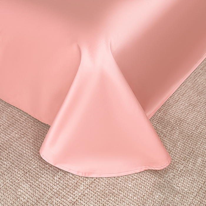 91家纺网 家纺一手货源 找家纺 润锦云 2026新款A类全棉纯棉刺绣拼角四件套-栀梦 栀梦-玫瑰粉+奶白