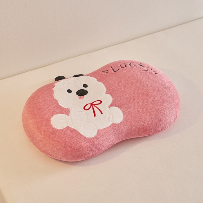 91家纺网 家纺一手货源 找家纺 （总）小桃姐家纺 2025新款可爱卡通儿童猫肚枕学生幼儿园卡通记忆棉枕头枕芯