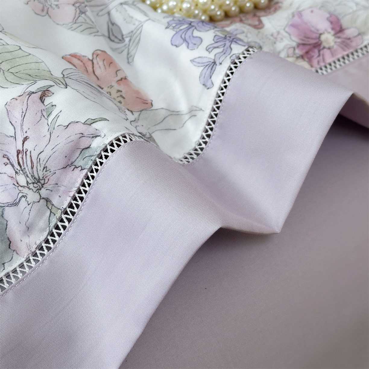 91家纺网 家纺一手货源 找家纺 岚司羽 2026春夏新款50天丝夏被四件套夏凉被空调被系列 颂旅