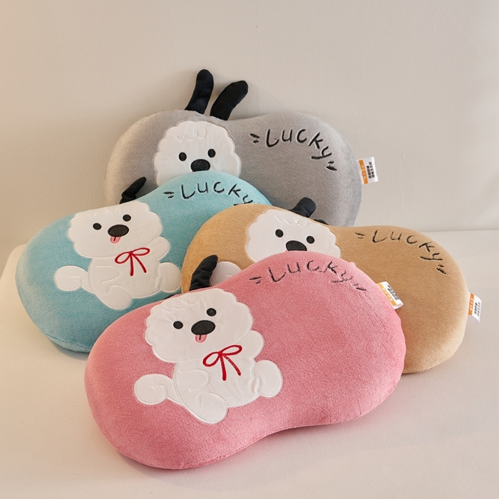 91家纺网 家纺一手货源 找家纺 小桃姐家纺 2025新款可爱卡通儿童猫肚枕学生幼儿园卡通记忆棉枕头枕芯 组合图仅供展示不可下单