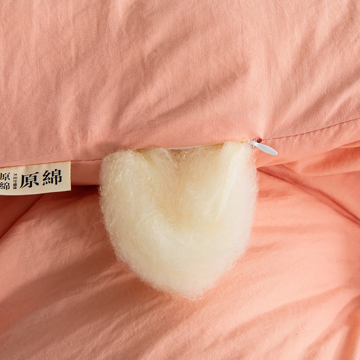 91家纺网 家纺一手货源 找家纺 迪梵家纺 2026新款A类针织棉原棉大豆被春秋被冬被被子被芯夏被 原棉粉玉