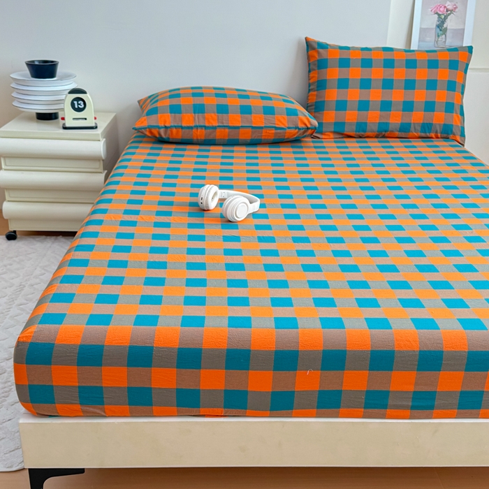 91家纺网 家纺一手货源 找家纺 （总）佑佳家纺 2026新款全棉色织单被套全棉被套单件