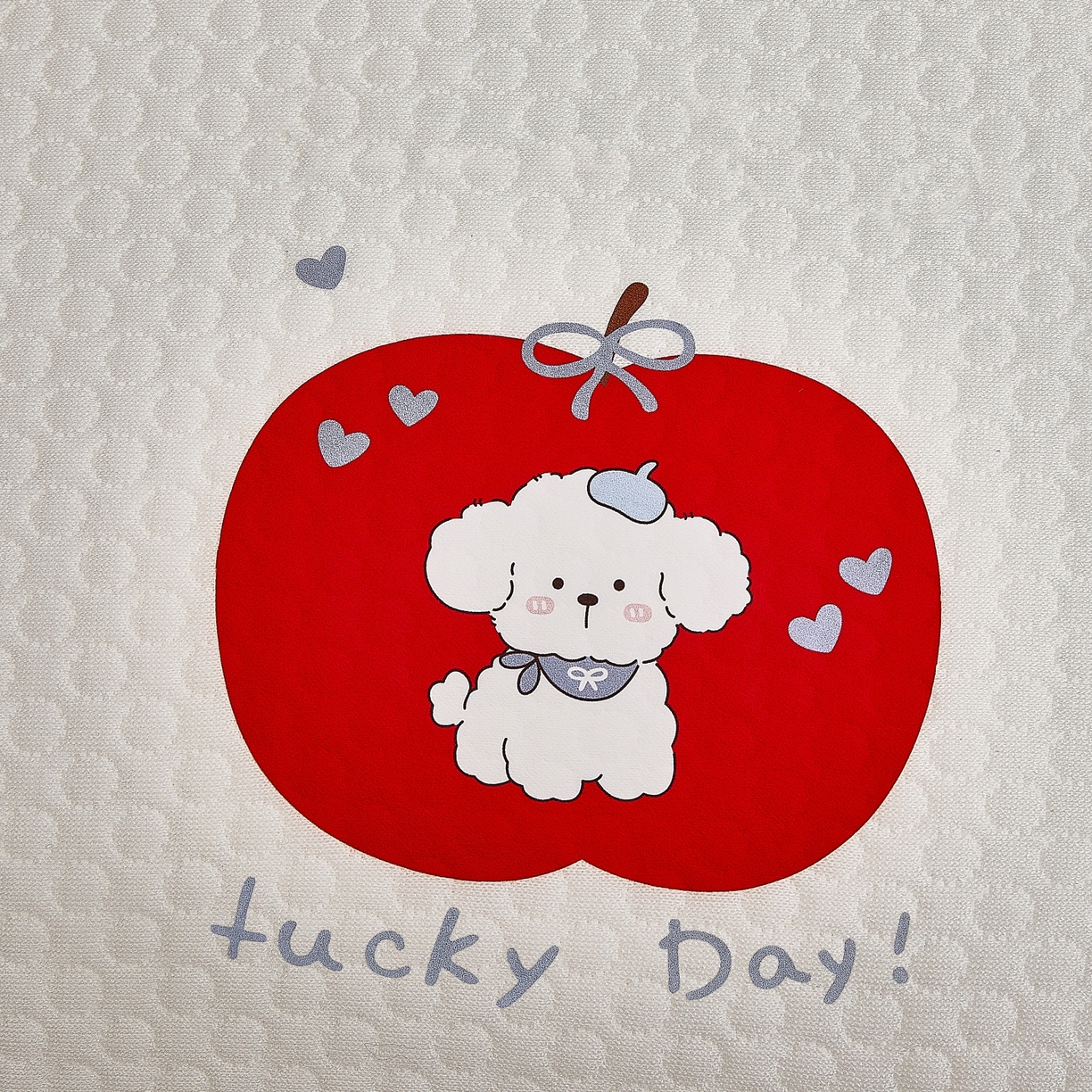 91家纺网 家纺一手货源 找家纺 小桃姐家纺 2025新款针织烫画小苹果舒睡枕枕头枕芯 针织烫画小苹果舒睡枕低-单只-800G