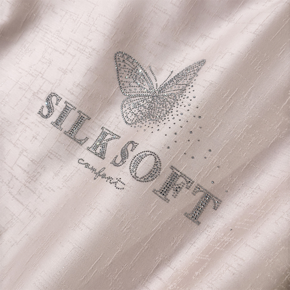 91家纺网 家纺一手货源 找家纺 岚司羽 2026春夏新款天丝棉银丝提花夏被四件套夏凉被空调被 香奢-豆玉