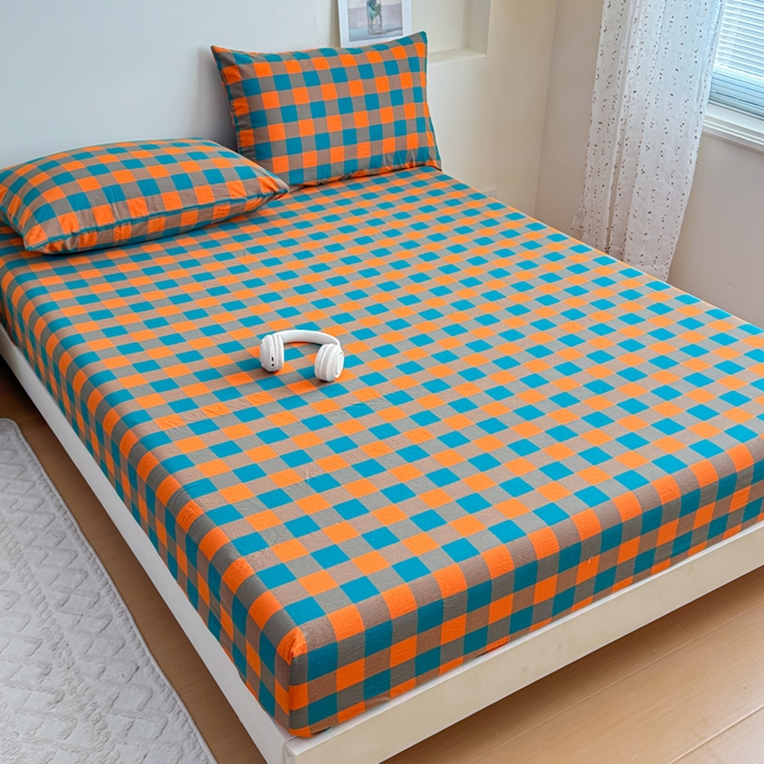 91家纺网 家纺一手货源 找家纺 （总）佑佳家纺 2026新款全棉色织单被套全棉被套单件